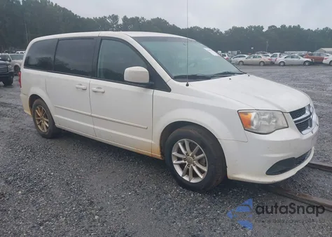 2013 Dodge Grand Caravan Sxt из США, поврежденный, VIN 2C4RDGCG7DR749063